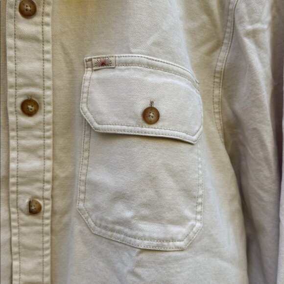Faherty high standard Organic Cotton Canvas Shirt - Picture 5 of 10